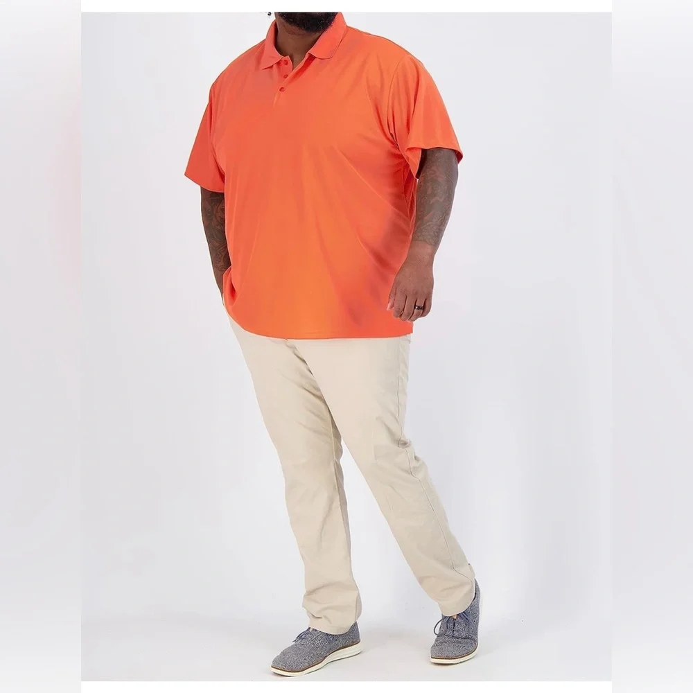 NEW - Men's Dry Fit Polo Shirt Set (3 Pack) - Picture 3 of 5